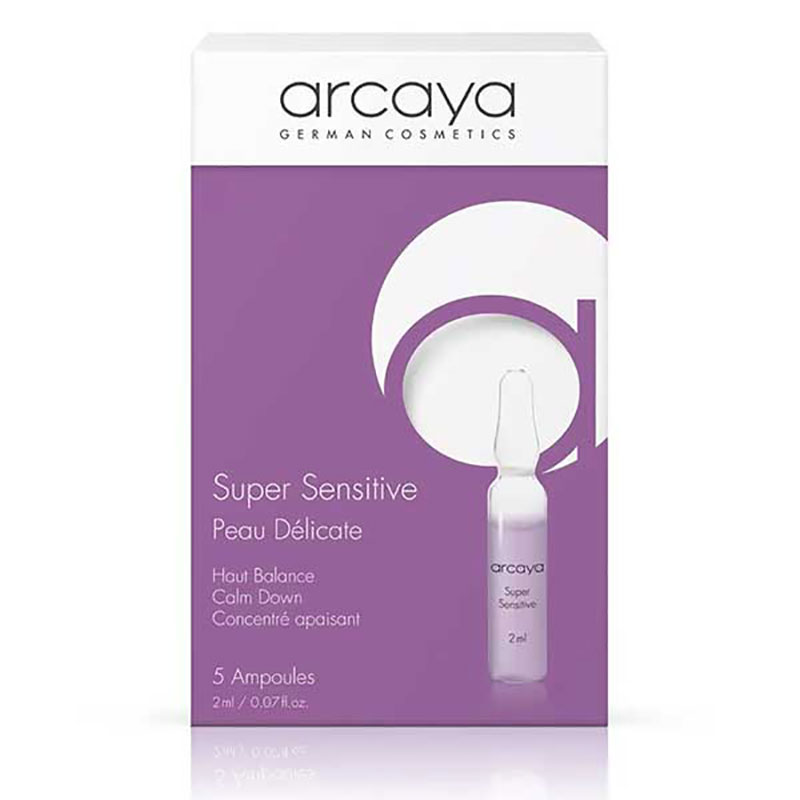Arcaya-Super-Senstive-Ampoules-2ML-4 ویال سفت کننده پوست آرکایا