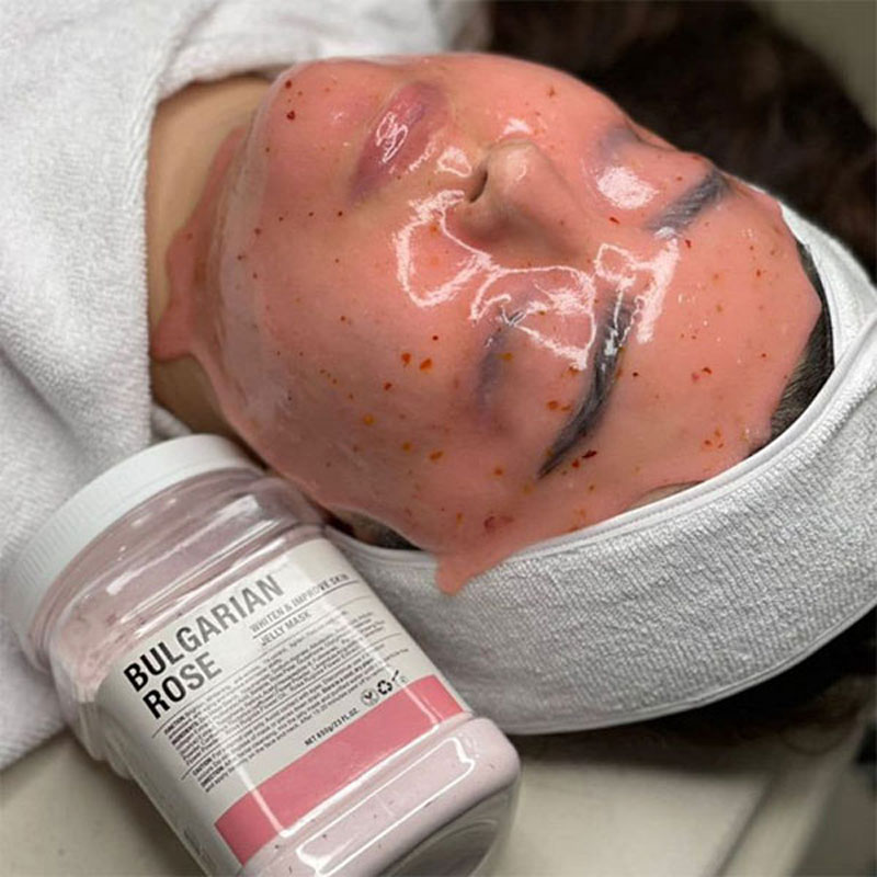 ماسک هیدروژلی گل رز بلغاری دکتر مینایر