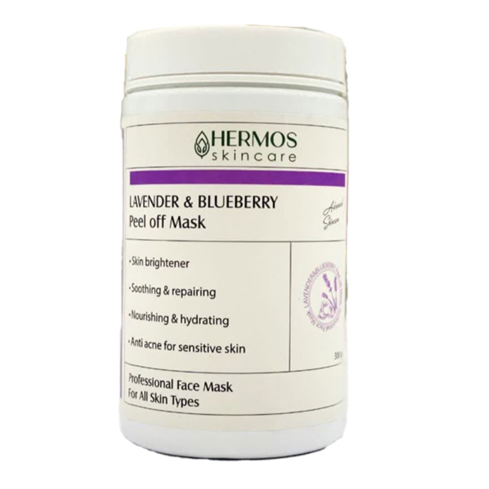 Hermos-lavender-peel-off-mask-300-grams ماسک پیلاف اسطوخودوس هرموس