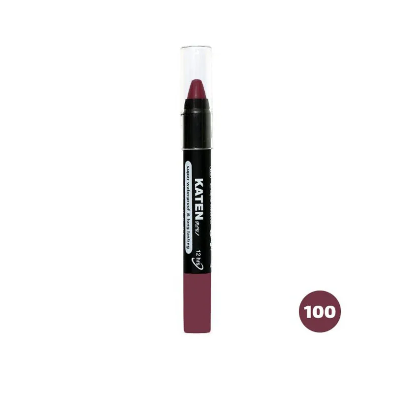 KATEN-velvet-&-matt-lip-Stick-pencil100 رژ لب مدادی کاتن
