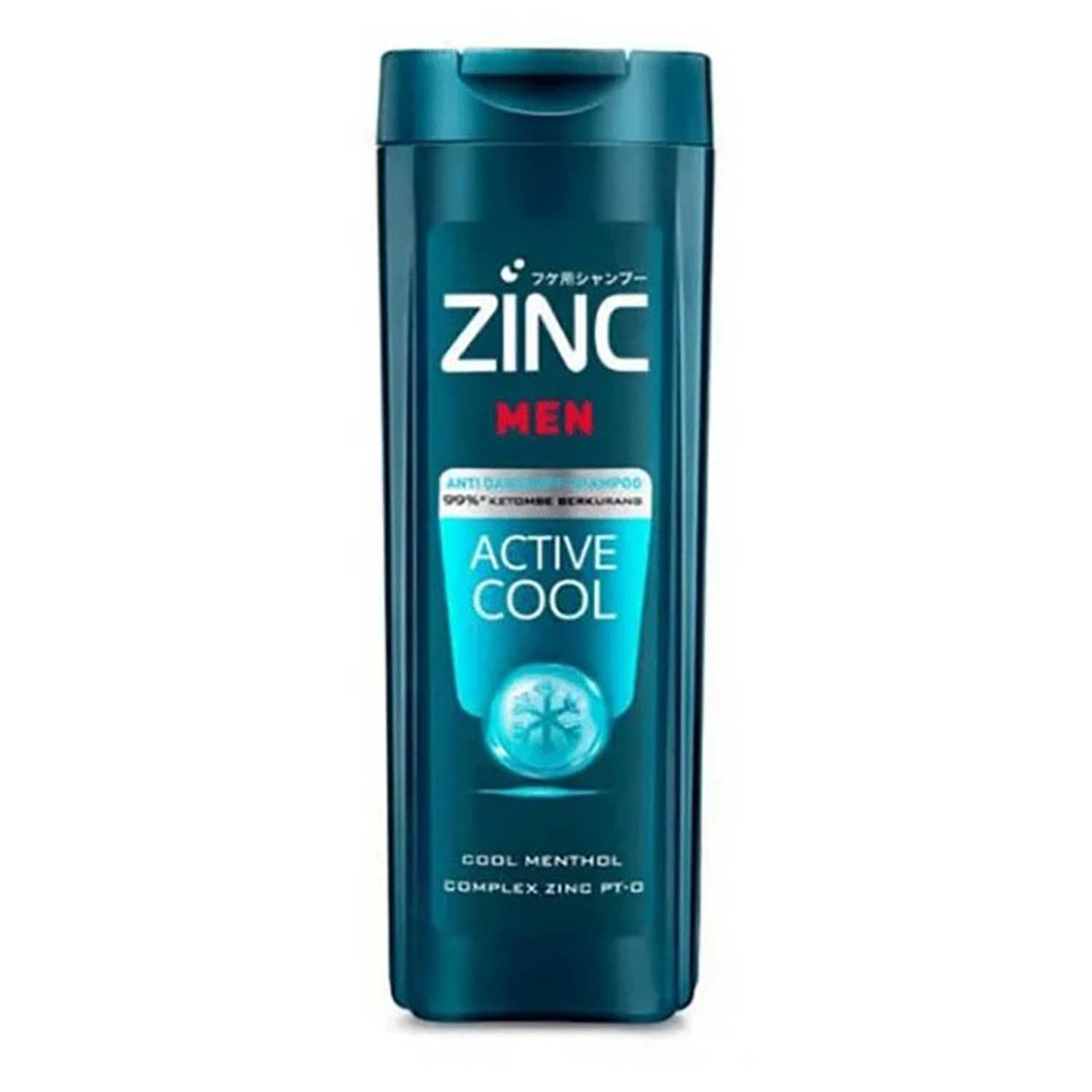Zinc-Shampoo-Men-Active-Cool-Botol-340-ML شامپو ضد ریزش اکتیو کول زینک