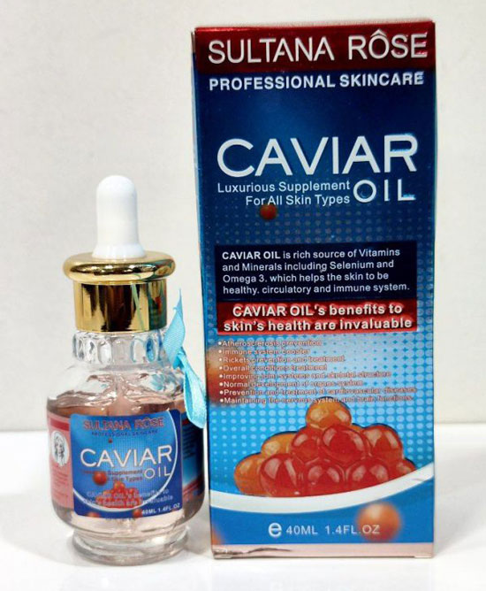 قیمت سرم خاویار سلطان روز