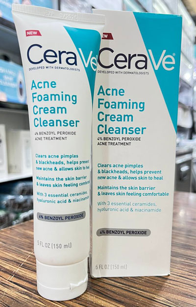 فوم شستشو ضد آکنه سراوی 150 میل