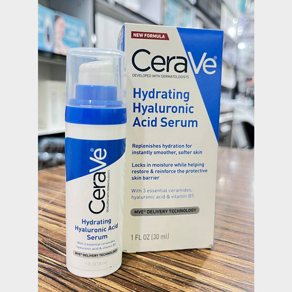سرم آبرسان هیالورونیک اسید CeraVe حجم 30 میلی لیتر