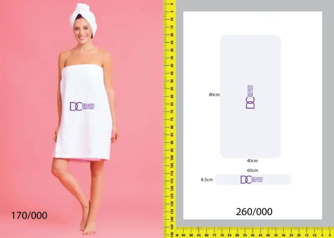 ست حوله و هدبند دکاسو