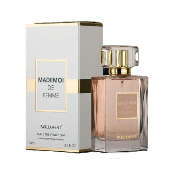 PARLIAMENT-MADEMOI-DE-FEMME-eaudeparfum-100ml ادکلن زنانه پارلمنت مدل MADEMOI DE FEMME