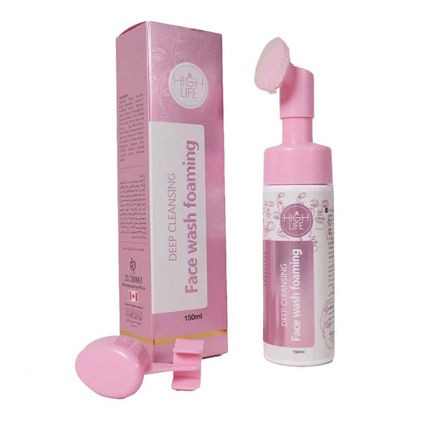 highlife-face-wash-foaming فیس واش سیلیکونی هایلایف