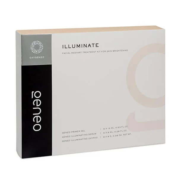 Geneo-Illuminate-kit کیت جدید مواد پلاژن روشن کننده و ضد لک ایلومینیت - illuminate