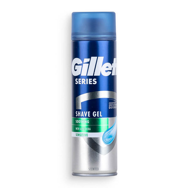 ژل اصلاح ژیلت سری sensitive مدل Soothing