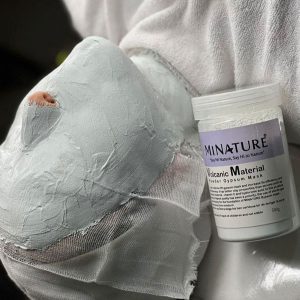 ماسک گچی مواد آتشفشانی مینیاتور