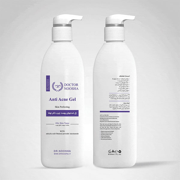 خرید و قیمت ژل ضد جوش پوست چرب دکترنوشا
