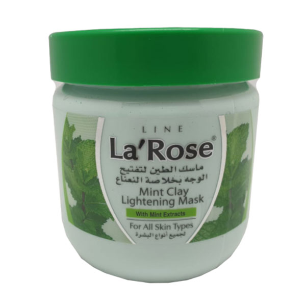 ماسک گچی صورت ضد جوش و روشن کننده نعنا برند لاروس