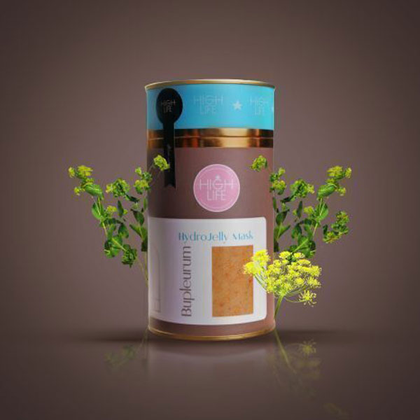 ماسک هیدروژلی گیاه چتر گندمی هایلایف High life