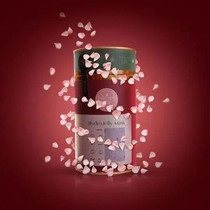 ماسک صورت هایلایف مدل هیدروژلی گلبرگ گل رز