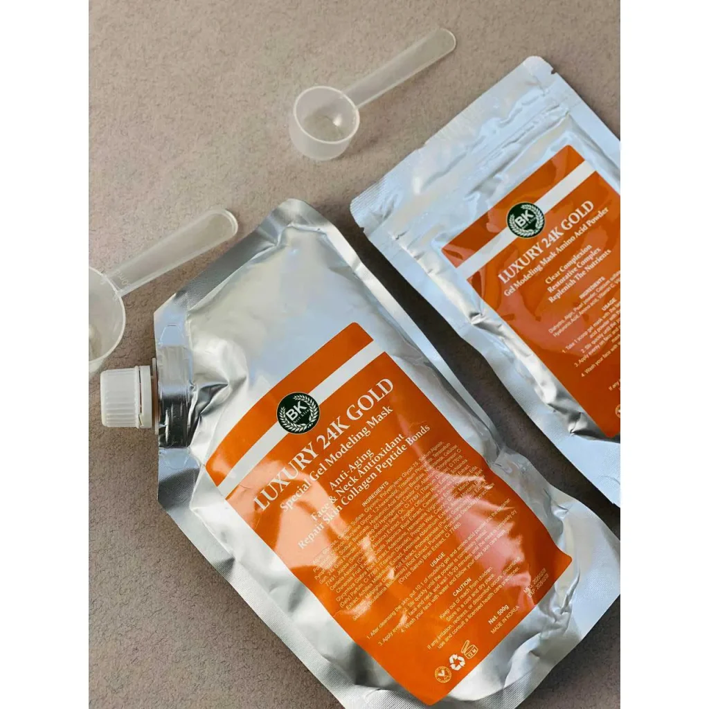 ماسک دوفاز برند بست کلین best klin عصاره لاکچری گلد