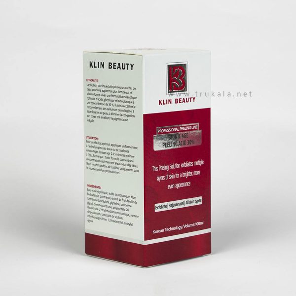 خرید لایه بردار بیونیک اسید 30% کلین بیوتی