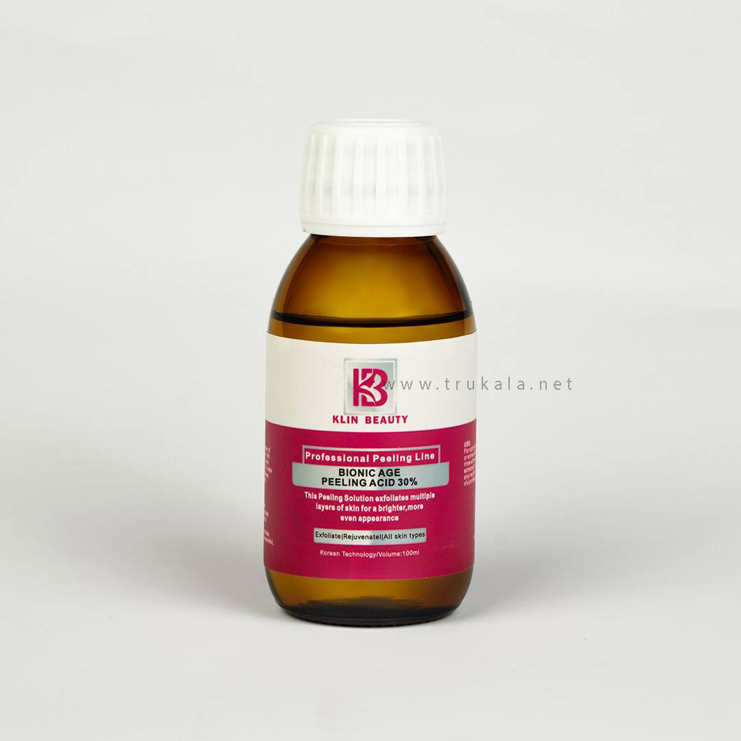 لایه بردار بیونیک اسید 30% klin beauty