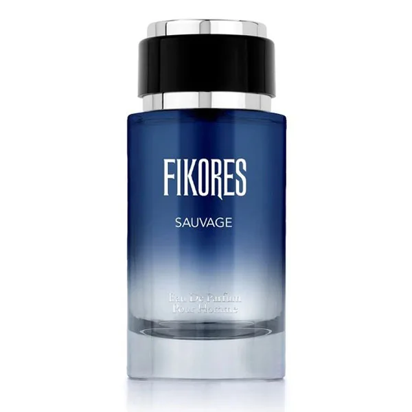 FIKORES-SAUVAGE-Eau-De-Parfum-Pour-Homme-100m ادوپرفیوم مردانه فیکورس FIKORES مدل ساواج Sauvage