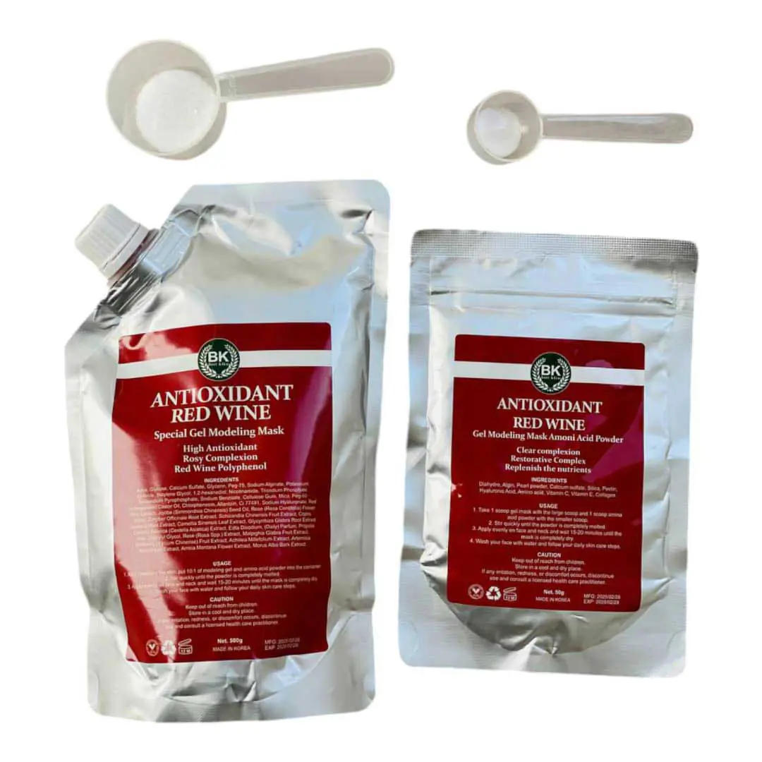 best-klin-Luxury-Red-Wine-Gel-Modeling-Mask0147 خرید و قیمت ماسک دو فاز بست کلین شراب