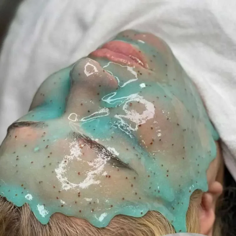 ماسک پودری هیدروژلی کیوی دکتر اسکین