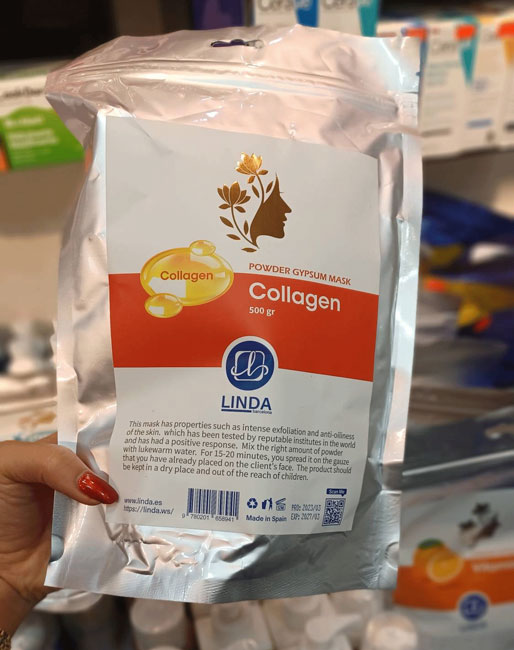 ماسک گچی لیندا کلاژن
