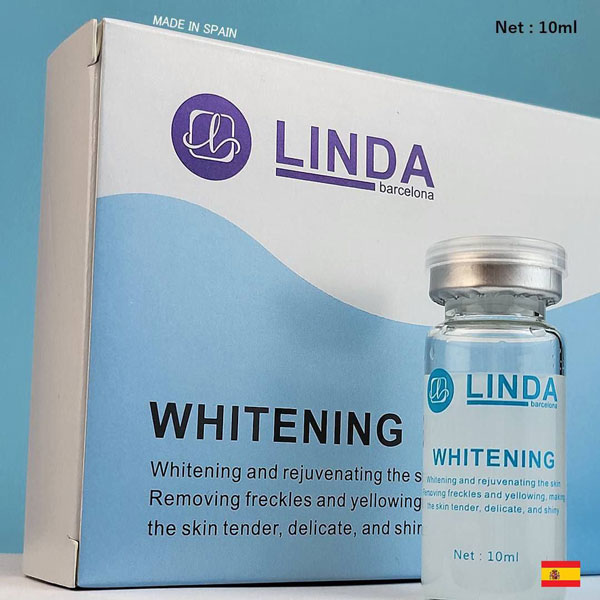 LINDA-whitening-10m کوکتل ضدلک و روشن کننده پوست برند لیندا LINDA