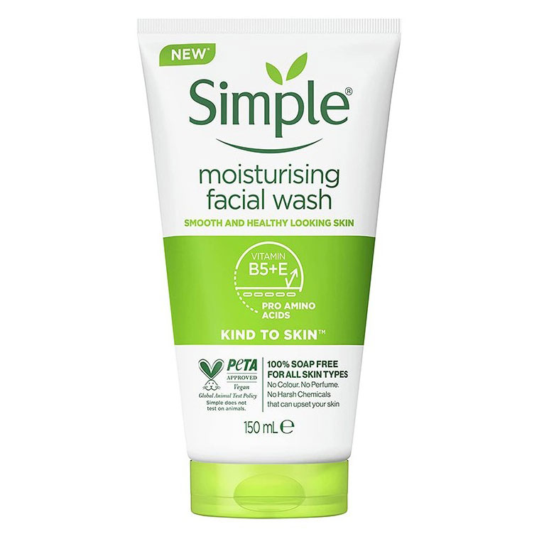 ژل شستشوی مرطوب کننده سیمپل