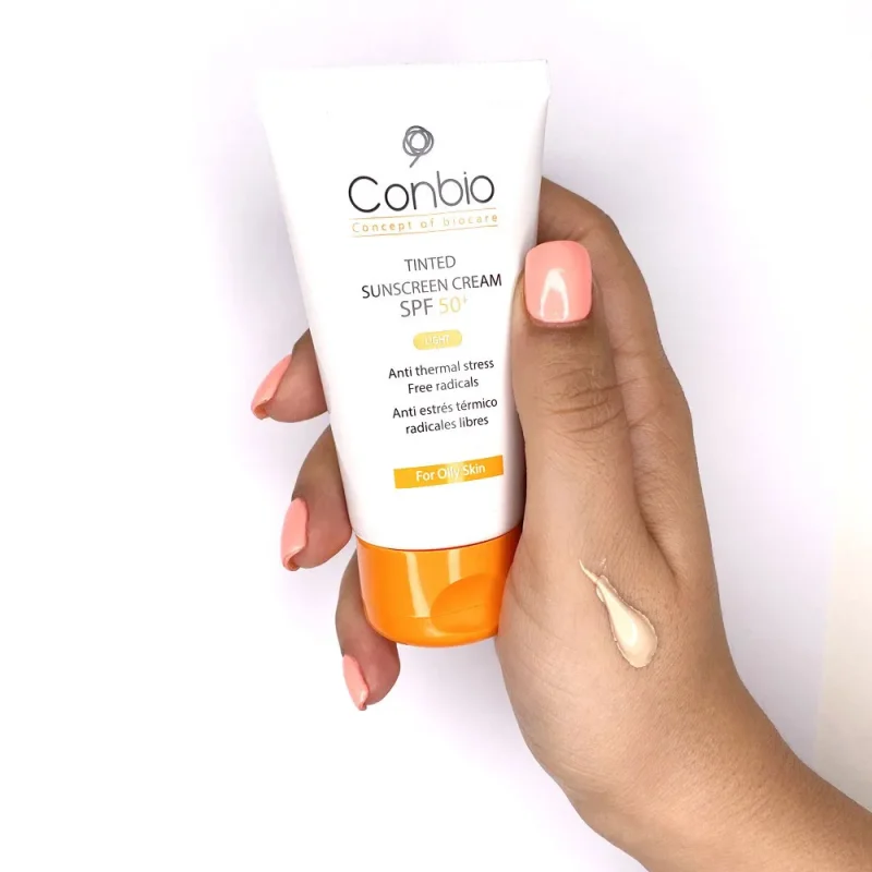 کانبیو کرم ضد آفتاب رنگی SPF +50