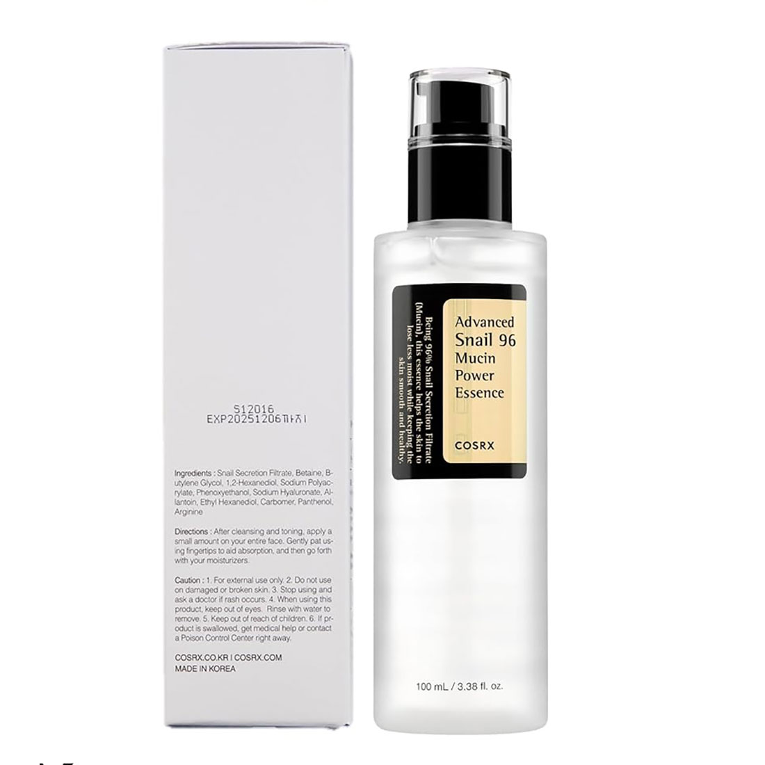 Cosrx-Advanced-Snail-96-Mucin-Power-Essence-100-ml-6 قیمت ترمیم کننده آبرسان اسنس موسین حلزون کوزارکس