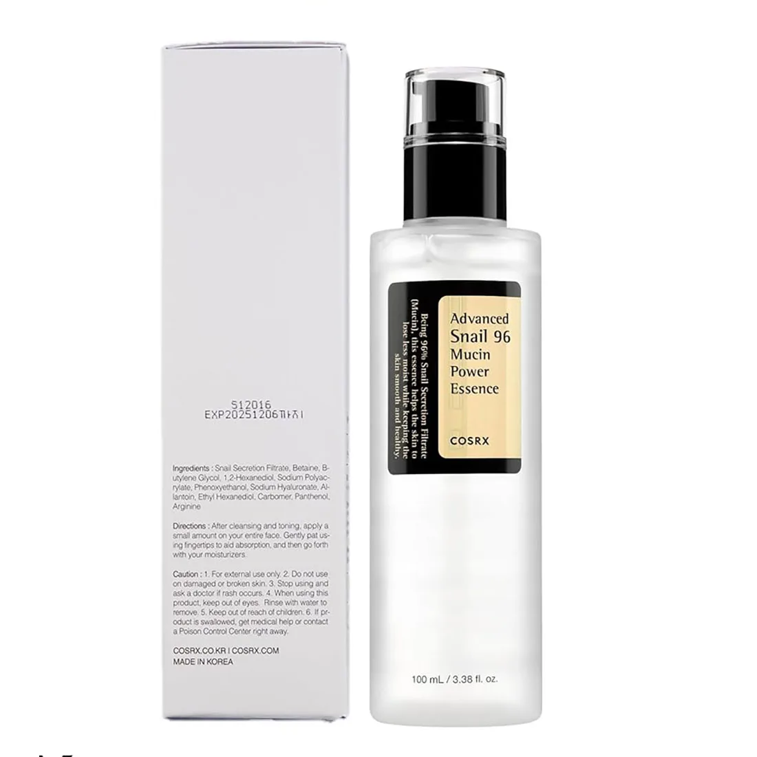 Cosrx-Advanced-Snail-96-Mucin-Power-Essence-100-ml-6 قیمت ترمیم کننده آبرسان اسنس موسین حلزون کوزارکس