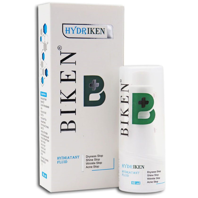 Hydratant-Fluid-Biken-Plus-40-ml فلوئید آبرسان صورت بیکن