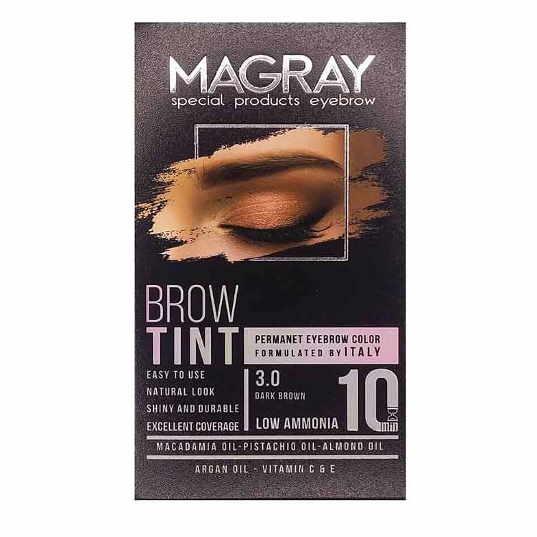 Magray-Brow-Tint-Eyebrow 789 کیت رنگ ابرو ماگرای شاخص