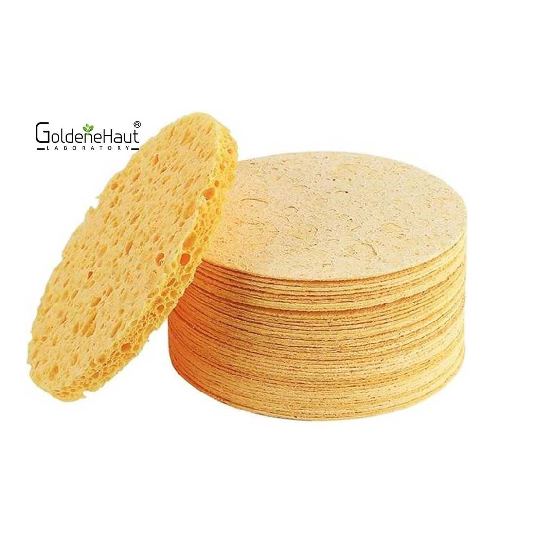Porous-cleansing-compact-pad-from-Golden-Haut پد فشرده پاکسازی متخلخل گلدن هاوت