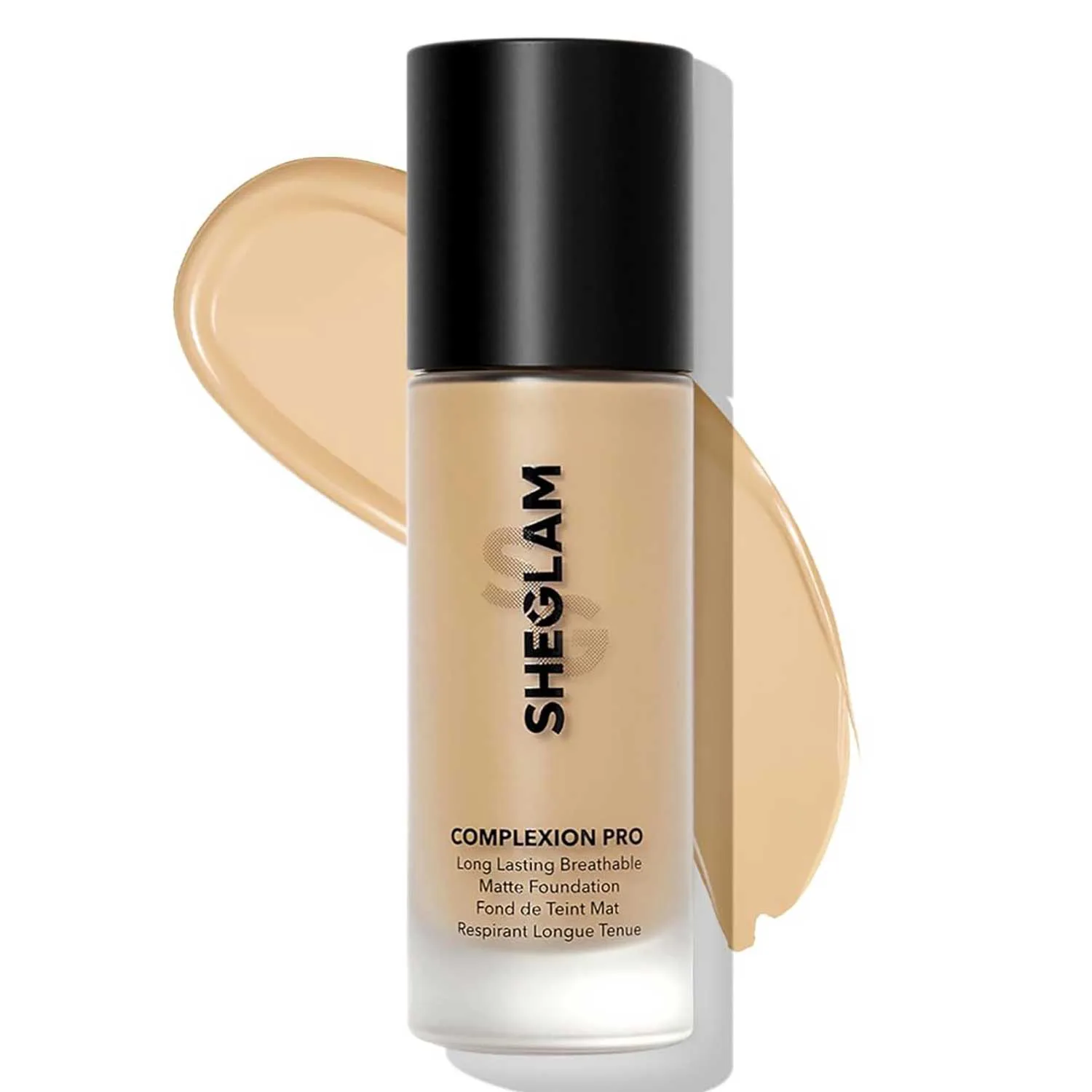 Sheglam-complexion-pro-long-lasting-breathable-matte-foundation کرم پودر مات شیگلم