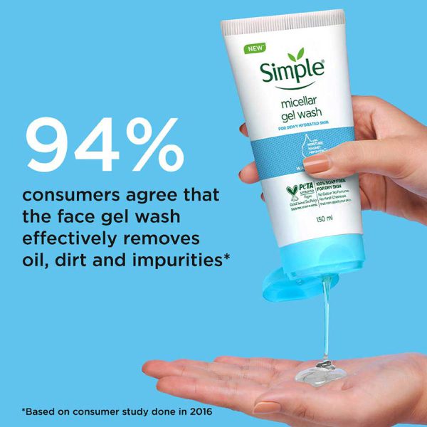 ژل میسلار شوینده صورت سیمپل