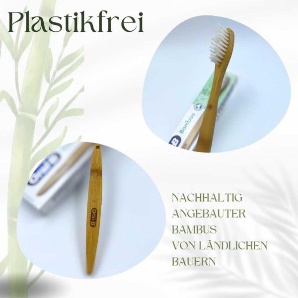 مسواک چوبی بامبو اورال بی