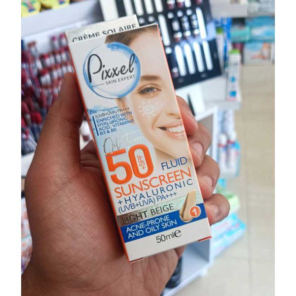 کرم ضد آفتاب رنگی پیکسل