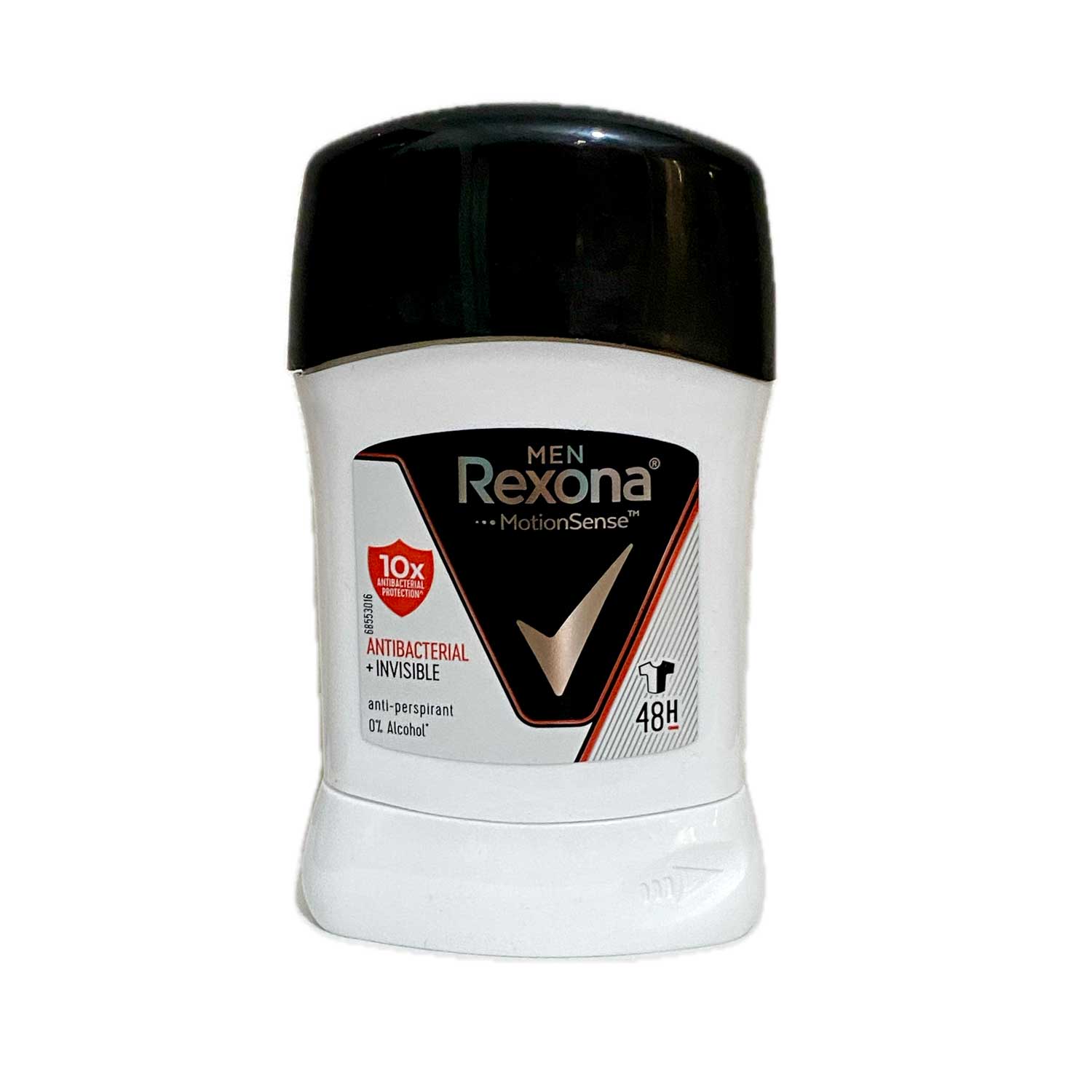 Rexona ANTIBACTERIAL INVISIBLE men's antiperspirant stick 40 gr استیک ضد تعریق آنتی باکتریال رکسونا