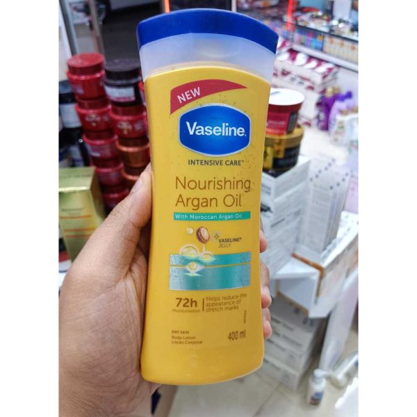 لوسیون بدن روغن آرگان وازلین
