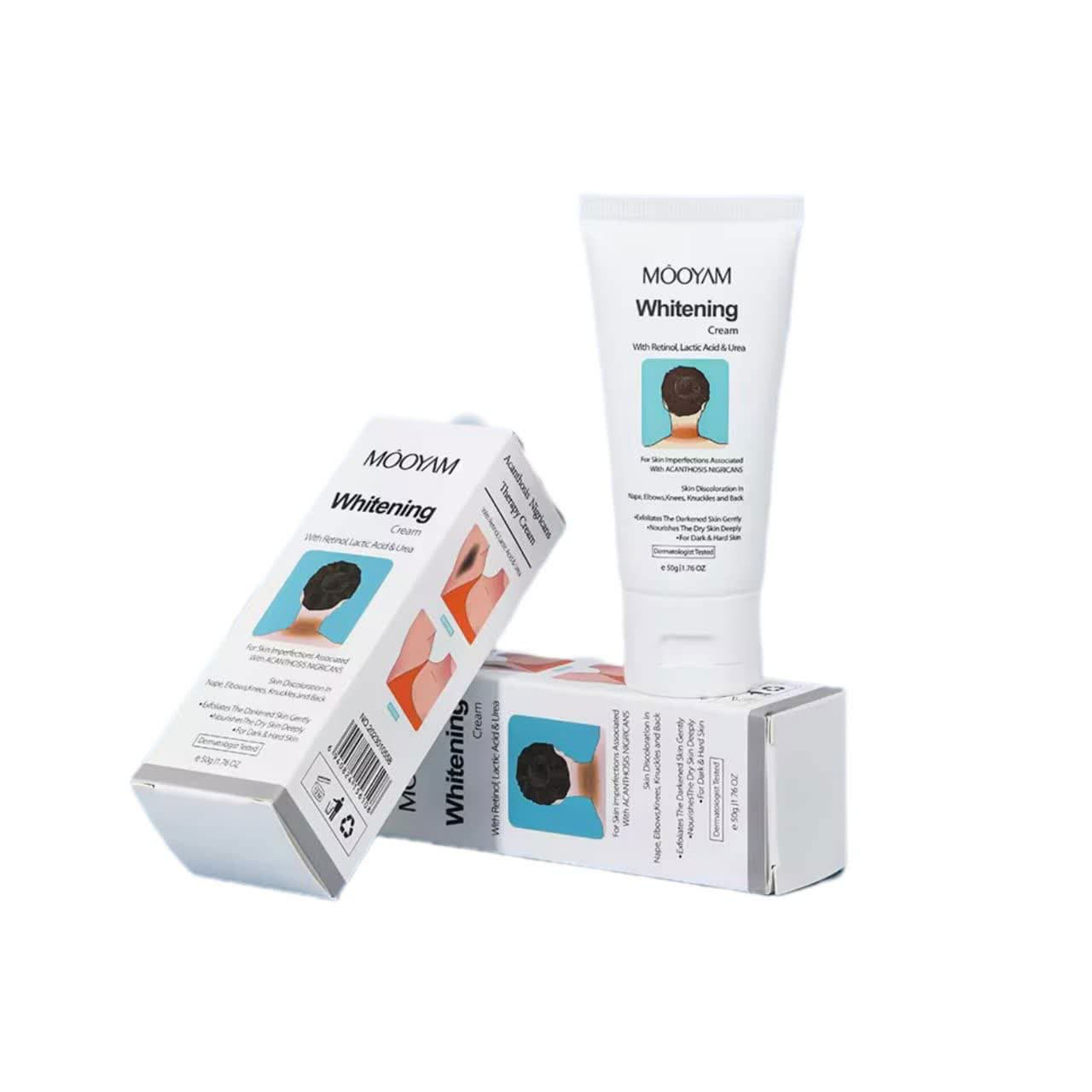 کرم سفید کننده پوست مویام