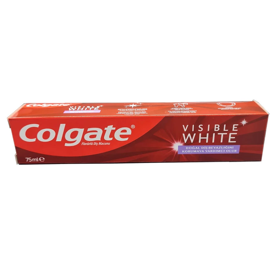 colgate-visible-white-toothpaste-75ml خمیر دندان کلگیت