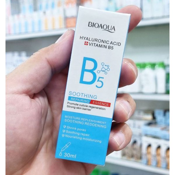 سرم ترمیم کننده مدل هیالورونیک اسید ویتامین B5 بیوآکوا