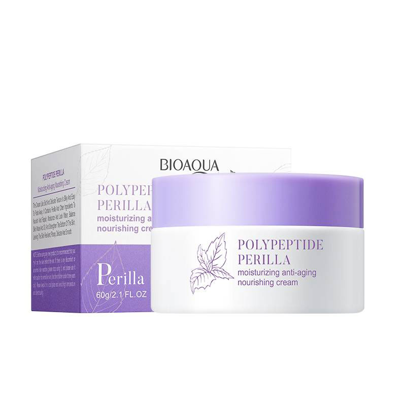 BIOAQUA-Polypeptide-Perilla-Moisturizing-Anti-Aging-Cream-6 کرم پریلا پلی پپتاید بیوآکوا