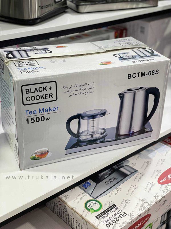 چای ساز لمسی بلک کوکر