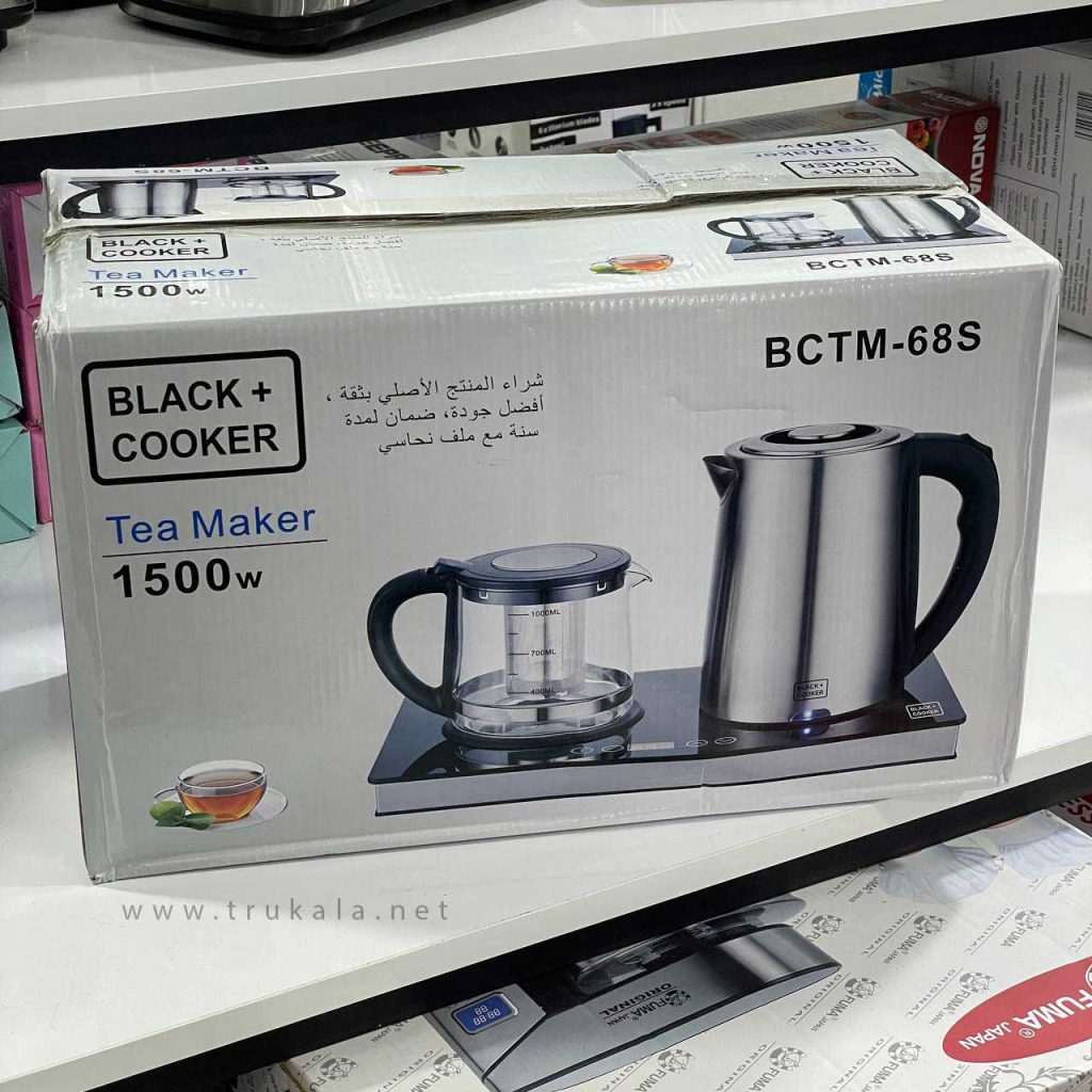 چای ساز لمسی بلک کوکر مدل BCTM-68S