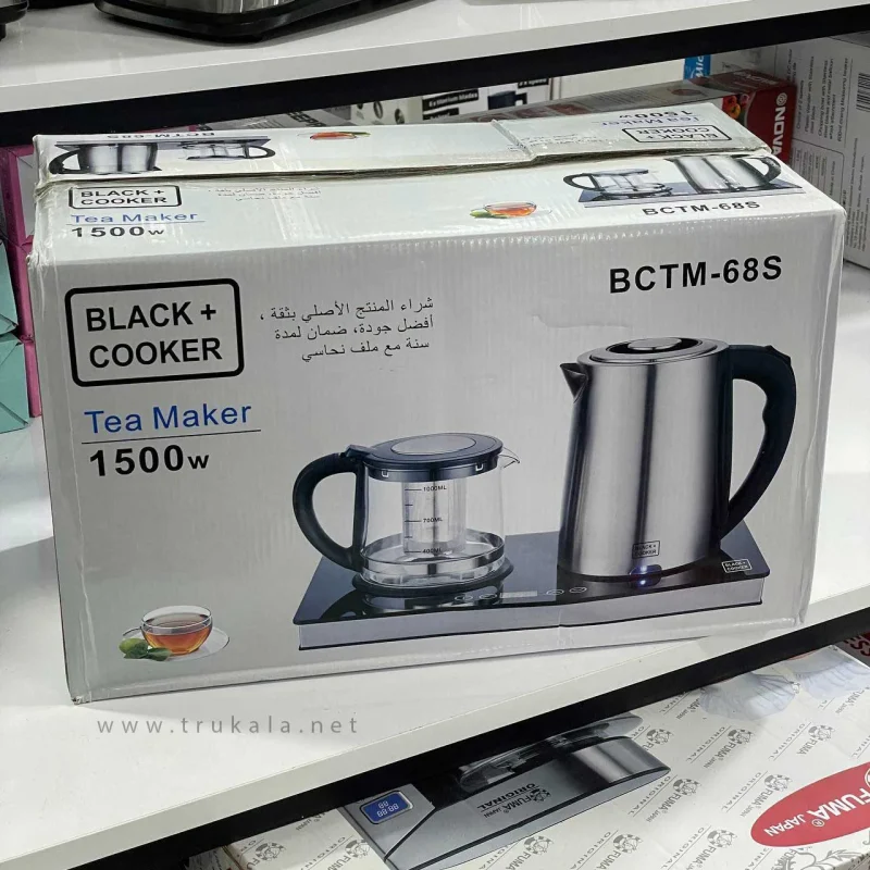 چای ساز لمسی بلک کوکر مدل BCTM-68S