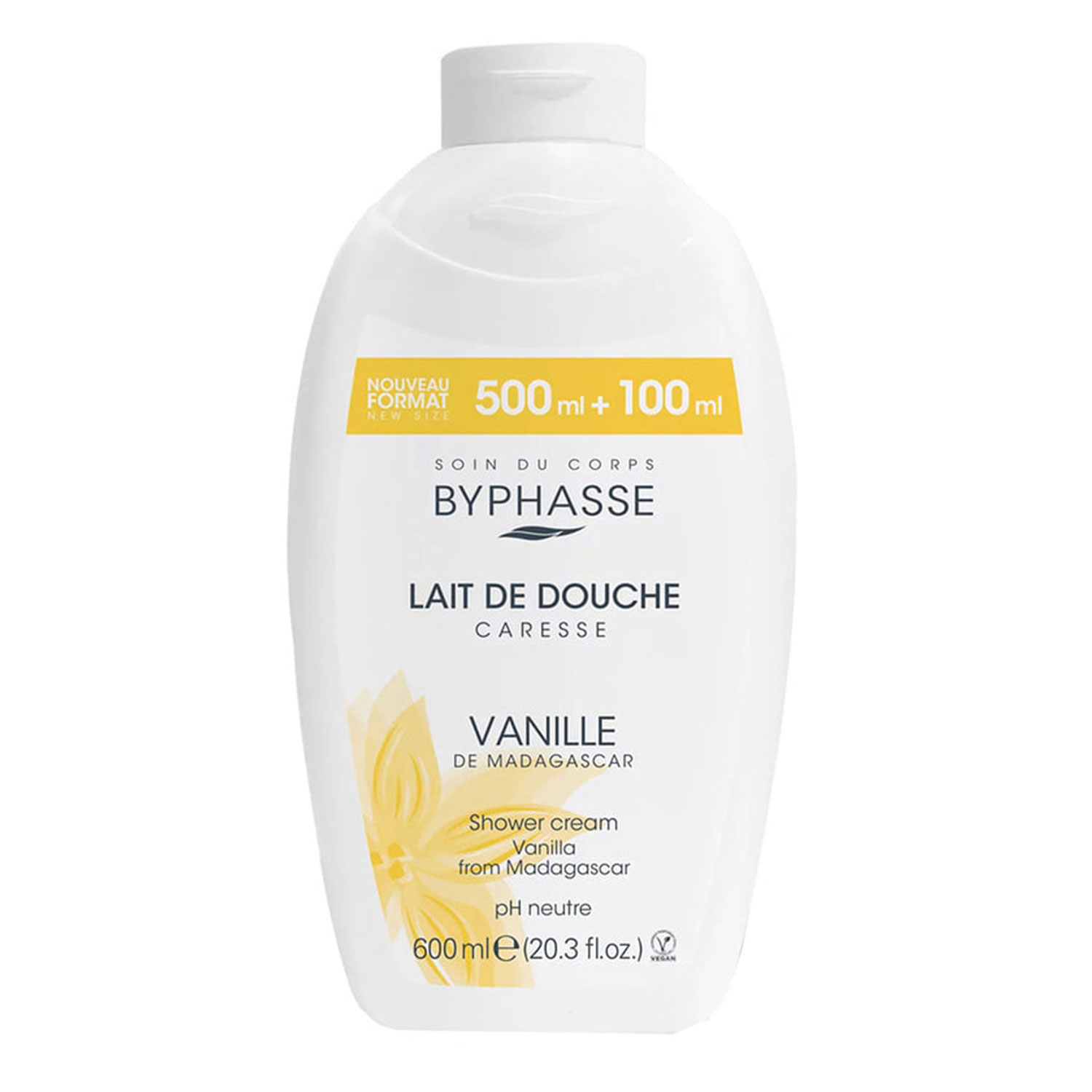 Bifas-Creamy-Body-Shampoo-Caresse-Series-with-Vanilla-Extract-600-ml-3 شامپو بدن کرمی بایفاس