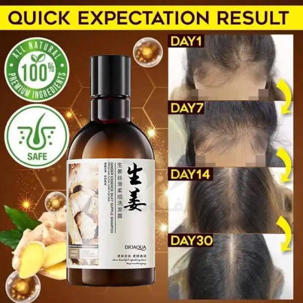 شامپو تقویت کننده و ضد ریزش مو زنجبیل بیواکوا