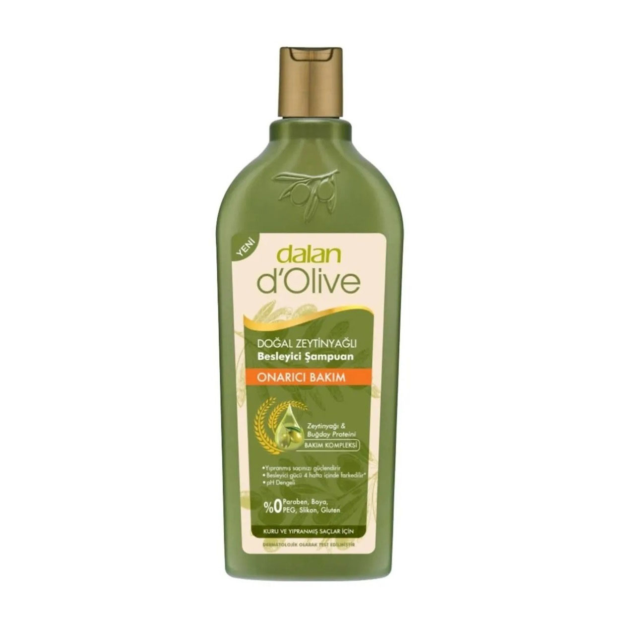 Dalan-Natural-Olive-Oil-Repair-Care-Nourishing-Shampoo-400ml شامپو تثبیت کننده رنگ مو