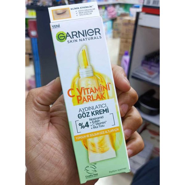 کرم دور چشم ویتامین سی گارنیر